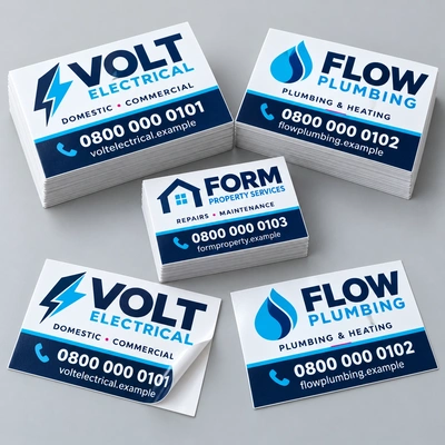  Modern Trade Service Vinyl Stickers