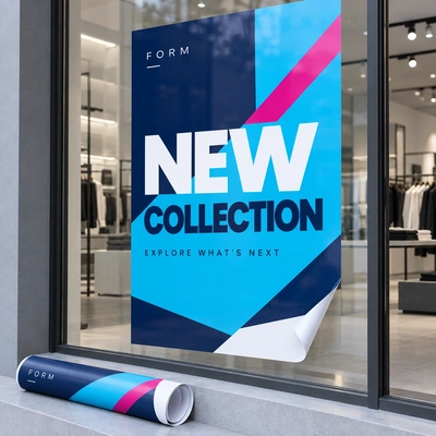  New Collection Vinyl Poster Showcase
