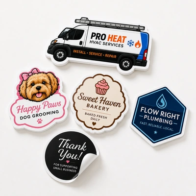 Contour Cut Stickers