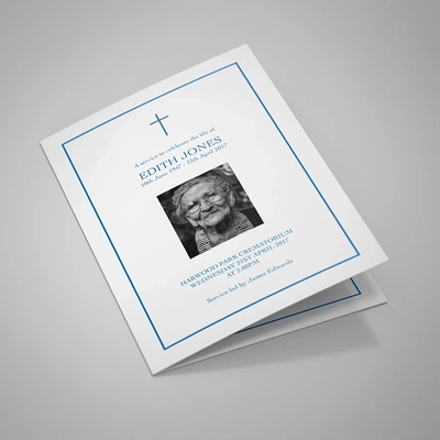 Small Cross Order of Service, 4 pages