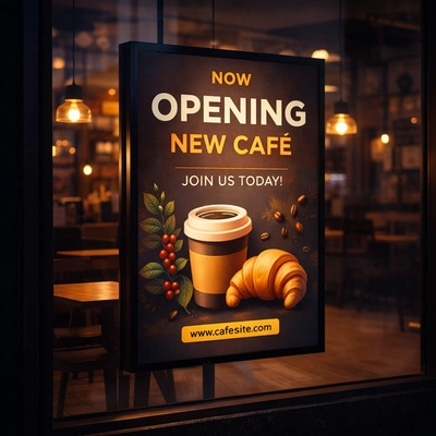  Backlit Window Poster