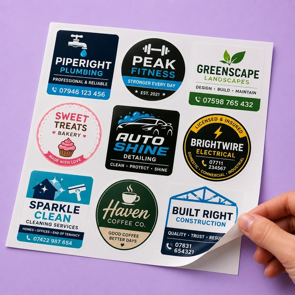 Stickers On A Sheet 2