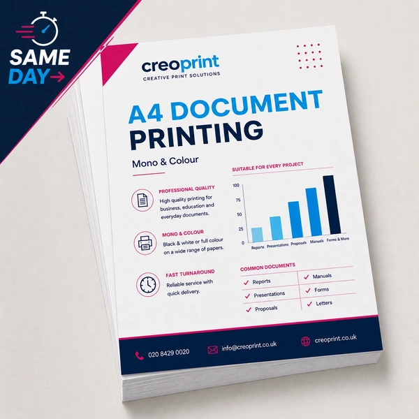  Same Day A4 Document Printing