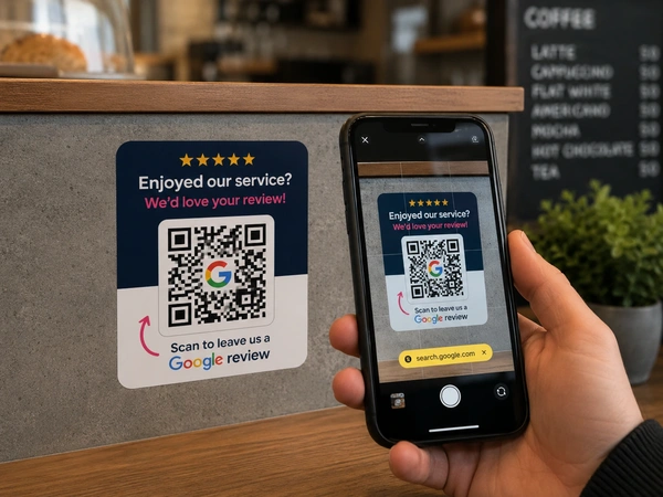  Google Review Stickers