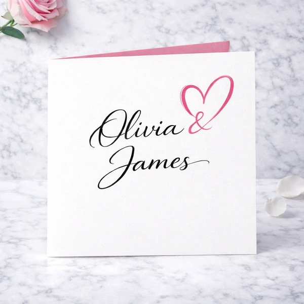  Wedding  -  Folded Card
