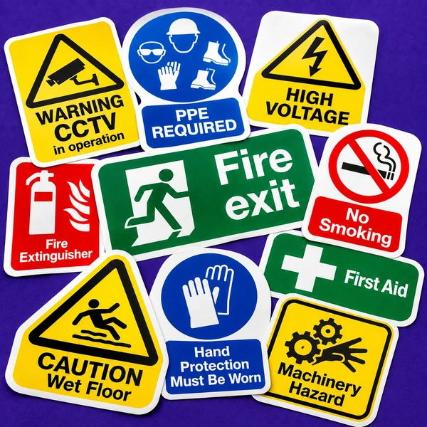  Safety Stickers