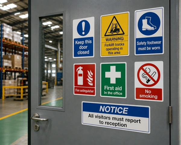  Safety Sticker Printing