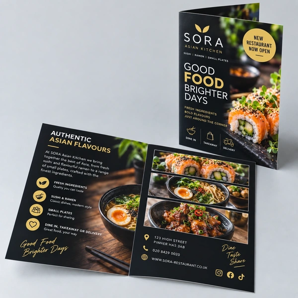  Folded Leaflet Printing 2