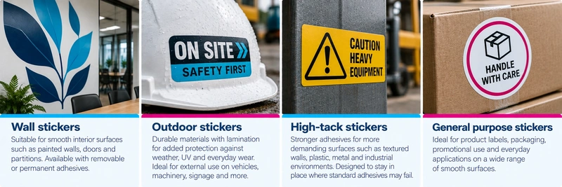  Stickers Material