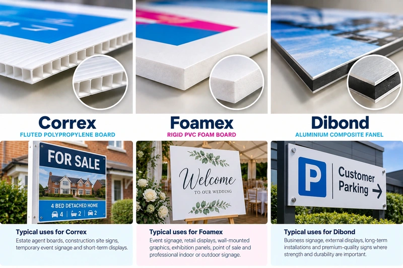  Sign Materials